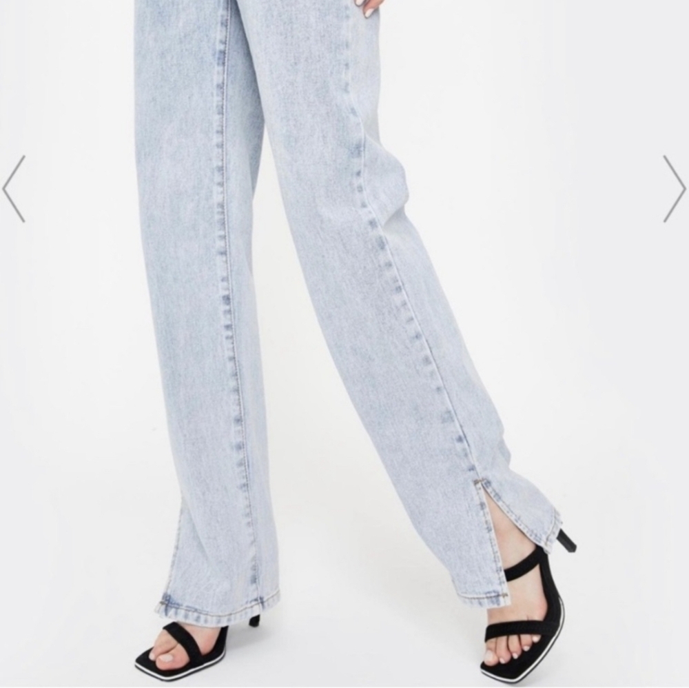 Momokrom Split Hem Jeans Size 4